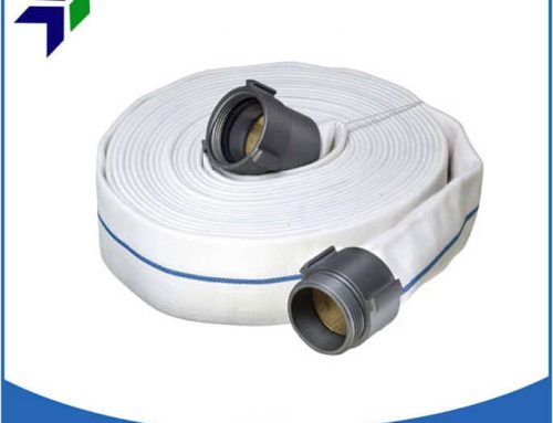 Polyester jacket layflat hose