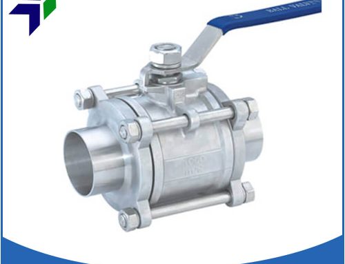 3PC Staukess Steel Butt-Welding Ball Valve