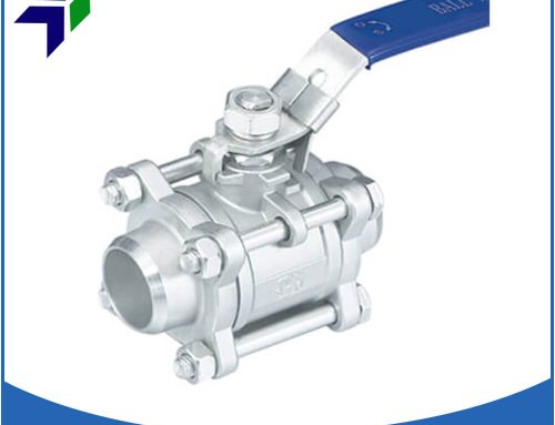 3PC STAINESS Steel Butt-Welding Ball Valve