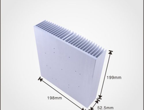 Factory Custom Large Aluminum extrusion heat sink for led