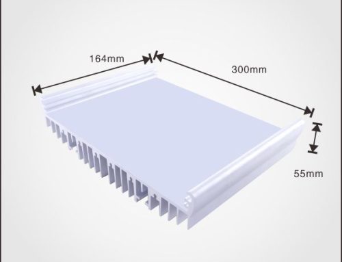 Custom extruded aluminium Heat Sink led streetlight heatsink