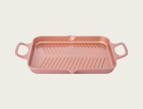 Aluminum grill pan