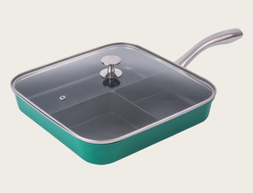 Aluminum square divide pan classic square die casting series