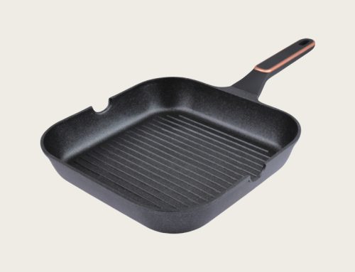 Aluminum square fry pan fashion die casting series