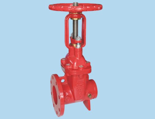 American Flanged x Grooved OS&Y gate valve