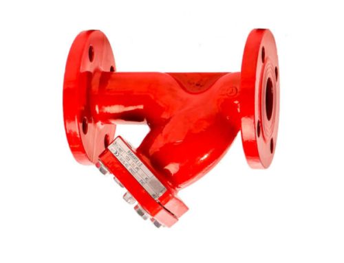 British Flanged Y type strainer