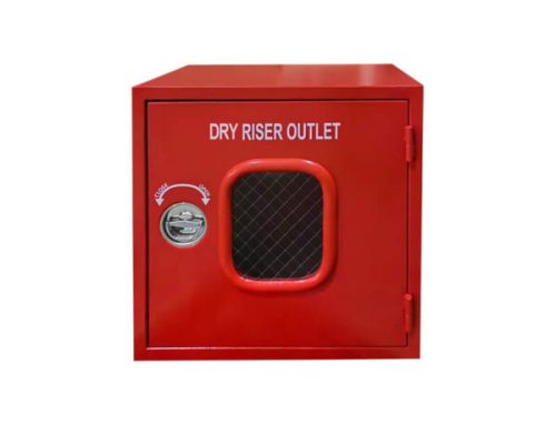 Dry landing valve cabinet