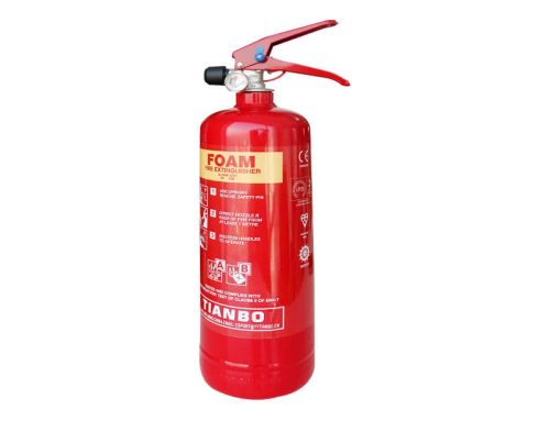 Foam fire extinguisher