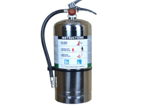 Wet-chemical fire extinguisher